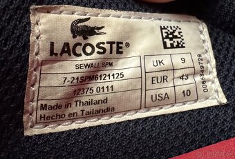 Lacoste topánky 43 - 5