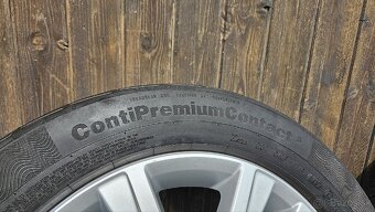 Predám VW Alu kolesa 16" s pneu - 5