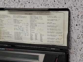 TEXAS INSTRUMENT TI-74 BASICALC / SLABŠÍ DISPLAY - 5