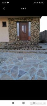 Prirodny pieskovec štiepany pieskovec c - 5
