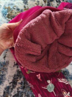 Zimné softshellé nohavice dievčenské 116 - 5