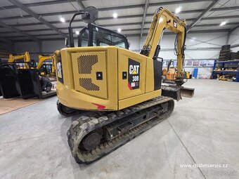 Pásový bagr CAT 308 CR, rok výroby 2019, 2803 mth, 3x lžíce - 5
