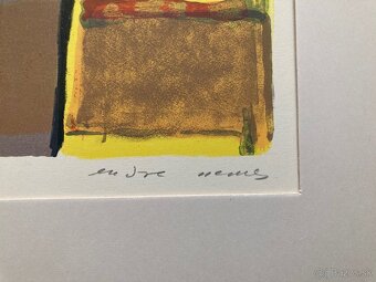 6 farebných litografií Endreho Nemesa, 1953 - 5