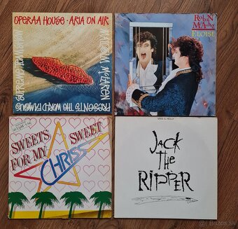 Vinyl maxi single 12" - pop, rock, disco, funk, house, rap - 5