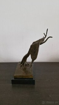 Salvador Dali - Tekoucí hodiny 1 - bronz - 5