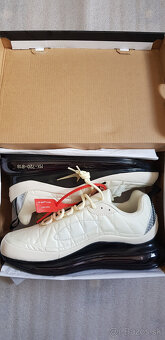 NIKE SNEAKERS 720 BKACK WHITE CREAM - 5