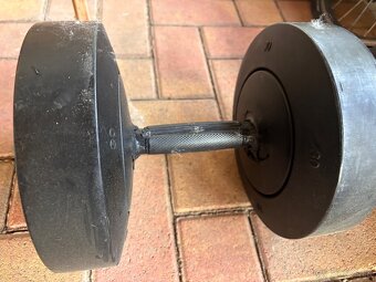 Jednorucne činky Technogym 30 kg - 5