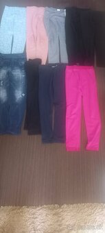 Nohavice, leginy, teplaky 134-140 - 5
