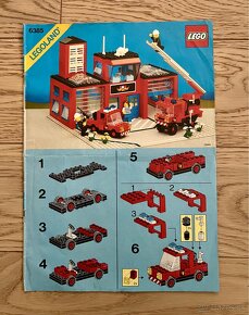 Lego 6385 Classic Town Fire House z roku 1985 - 5