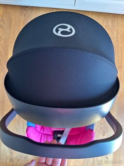 Autosedačka Cybex Aton 5 Magnolia Pink / vajíčko od narodeni - 5