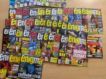 Predám kolekciu časopisov Enigma - 5