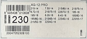 Snehové reťaze König XG-12 PRO 230 nepoužité - 5