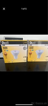 Led žiarovka  GU10 - 5