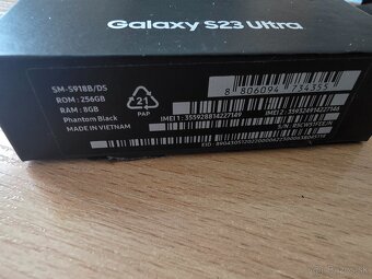 Samsung galaxy s23 ultra 8/256gb čierny - 5