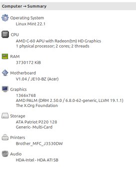 Acer Aspire one 722 - 5