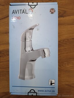 Stojanková batéria AVITAL ARNO - chróm - 5