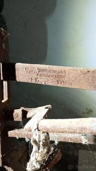 Váhy decimalky, vojenské váhy - 5