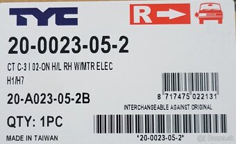 Predám pravý predný svetlomet na Citron C3 - 5