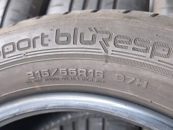 215/55 r16 letné pneumatiky DUNLOP Sport Bluresponse - 5