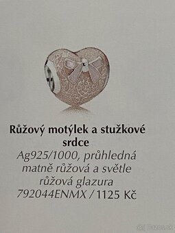 Pandora koralky srdiečko - 5