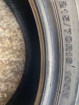 Letné Pneumatiky 215/70R16 Bridgestone Turanza - 5