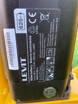 Levit Chilo 1 eFolding 2022 – žltý model s 17,4” kolesami - 5