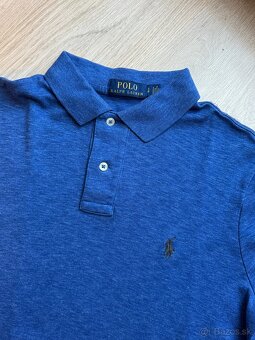 Modrá polokošeľa Polo Ralph Lauren - 5