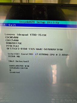 Lenovo y700,  i7 - 5