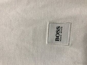 HUGO BOSS originál white pánske polotricko L/XL - 5