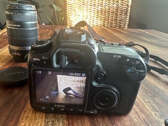 Canon EOS 40D+2 objektívy(18–55mm+55–250mm)+príslušenstvo - 5