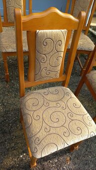 Kuchynské/ Jedálenské stoličky, čalúnené 4ks - 5