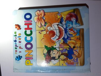 Pekné knižky s puzzle - 8ks - 5