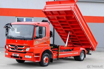 MERCEDES ATEGO 1224 TROJSTRANNÝ SKLÁPAČ + HYDRAULICKÁ RUKA - 5