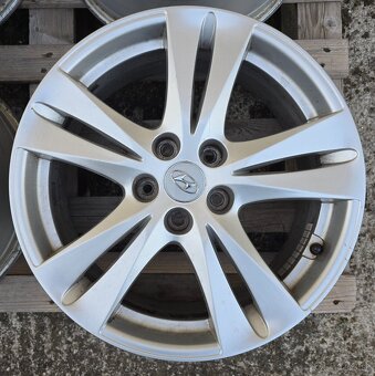 ORIGINÁL HYUNDAI HLINÍKOVÉ DISKY 5x114,3 R18 - 5