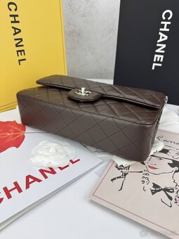 Elegantná dámska kabelka v štýle Chocolate Silver - 5