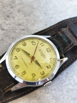 Švajčiarske vintage hodinky zn.Bakobe 15jewels Antimagnetic - 5