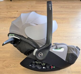 CYBEX Autosedačka Cloud T i-Size (0-13 kg) Plus Mirage Grey - 5