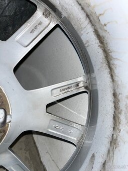 DISKY R19 AUDI 5x112 + zimné Dunlop - 5