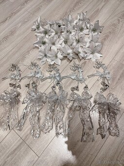 vianočný stromček, vianočné ozdoby, svetielka - 5