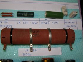 Rezistory/odpory/TESLA aj ruské do 100W - 5