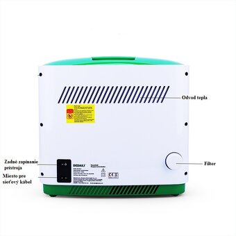 Kyslíkový koncentrátor s diaľkovým ovládačom - 5