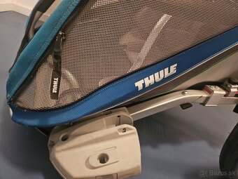 Thule Chariot CX1 vozík Blue + bike set - 5