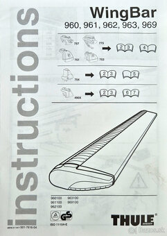 Thule strešný nosič Octavia 3 a Superb 3 sedan - 5