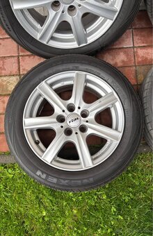 Sada 4 ALU diskov RIAL s pneumatikami Nexen 185/60 R15 - 5