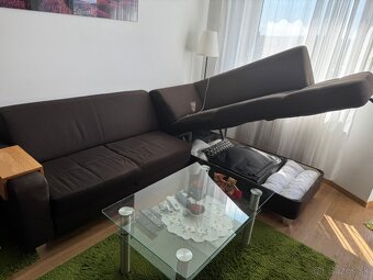 Rohová pohovka s úložným priestorom – veľmi dobrý stav - 5