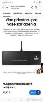 Predam Samsung bezdratove nabijacky - 5