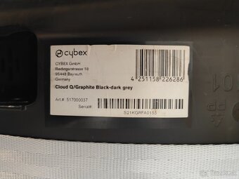 Cybex Cloud Q vajicko a zakladna - 5