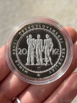 Investičné striebro sada mince 1. Československej republiky - 5