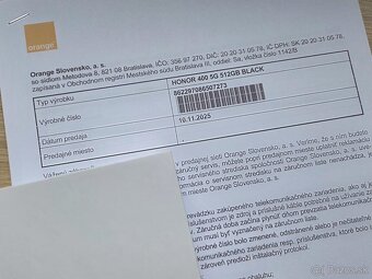 HONOR 400 5G 8GB/512GB,black,top,zaruka - 5