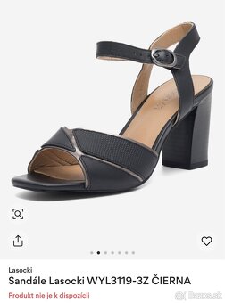 Kožené sandále v.38 Lasocki - 5
